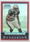 2004 Bowman Chrome Red Refractors #185 - Devery Henderson/210