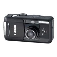 Canon PowerShot S50 - Digital camera - 5.0 Mpix - optical zoom: 3 x - supported memory: CF - Microdrive : 1 GB - black