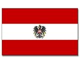 Eigenschaften Verkauf durch Flags 4 You - Shop  / 5 Stück Stockflaggen Österreich mit Adler 30*45 cm Fahne Flagge