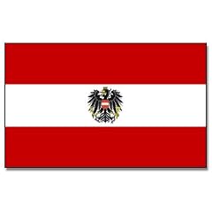 �sterreich mit Adler Flagge 150 * 250 cm