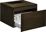 Kohler Model 3081F4: Purist Wall-mount Vanity - Black Walnut
