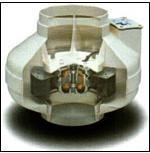 Fantech FR100 in-line centrifugal fan