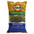 Natural Tostitos Blue Corn Tortilla Chips Made with Certified Organic Corn, 9 Ounce (Pack of 3)