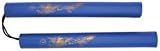 12 INCH RUBBER CHUCK W/CORD .(BLUE/DRAGON)