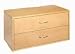 Maple Large Two Drawer Cube
