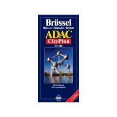ADAC Stadtpl�ne, Br�ssel: Mit U-Bahnplan. Mit Umgebungskarte