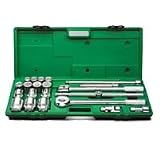 3/4 In Drive 12 Point Fractional Socket Set - 21-Pc