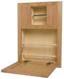 Bathroom Organization Single Station - Bos1100 Oak Bath Org Station