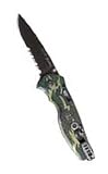 SOG Knives Flash II Folding Blade 1/2 Serrated Camo TiNi Reversible Bayonet Clip Popular New