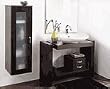 Porcher 30170-00 Kyomi Minimalist Design Console Table Less Sink & Faucet, Wenge