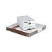Kitchen & Housewares : Economy File Box w/Tie Closure, Legal, Fiberboard, 17 x 26 x 12, White, 12/Ctn