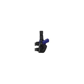 Click here to buy Uncle Mike's Accessory Kodra Nylon Dual Retention Tactical Platform Holster (Black, Size 21, Right....
