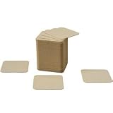 Eigenschaften Efco / Bierdeckel/Bierfilze quadratisch. blanko 10er-Pack