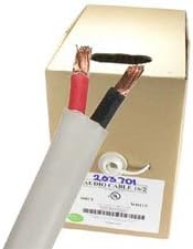 500 ft. 16 Gauge CMR Dual In-Wall Speaker Cable