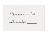 Escort Cards