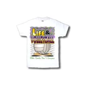 Life & Volleyball Adult T-Shirt