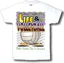 Life & Volleyball Adult T-Shirt