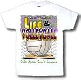 Life & Volleyball Adult T-Shirt