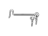 Review Securit  / Securit S6340 Gate Hook & Eye Zp 50mm X2