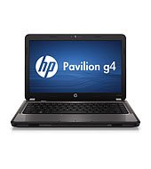 HP Pavilion g4-1107nr Notebook, 14.0 High-Definition HP BrightView LED Display, 1.6GHz AMD Dual-Core E-350, 4GB DDR3, 500GB HDD, HDMI, Webcam
