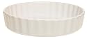 Chantal Ceramic 1.5-Quart Quiche Pan, White