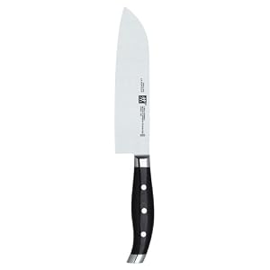 J.A. Henckels Twin Cermax 7-Inch Santoku Knife, Black by Henckels