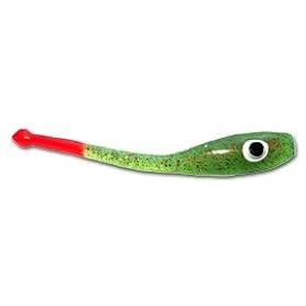 Avocado Soft Plastic Devil Eye Lure