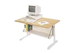 COMPUTER WORKSTATION ACCESSORY SHELF