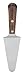 HIC Kitchen Dexter-Russell 4.5-Inch Stainless Steel and Walnut Pie Server, 4-1/2