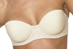 Lily of France, Value in Style, Women's Convertible Strapless Push up Bra