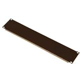 Gator Cases 2U Aluminum Flanged Panel (Black, 3MM)