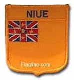 Niue - Country Shield Patches