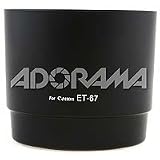 Adorama Dedicated Lens Hood for Canon EF 100mm f/2.8 USM (ET-67)