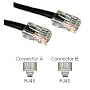 Cables To Go - 22689 - 7ft CAT5E 350Mhz  Assembled Patch Cable Black