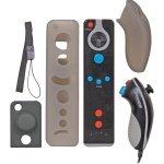 New Action Pack Plus Motion Sense Technology Nintendo Wii Black Action Remote Controller