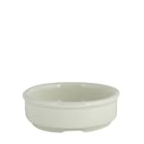 DISH SAUCE VEG RND WH 5Z, CS 2 DZ, 07-1580 HALL CHINA CHINA PORCELAIN by HALL CHINA