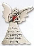 Cathedral Art KVC509 Angel Visor Clip, Protect Me, 2-3/8-Inch