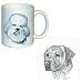 Labrador, Yellow Coffee Mug, Porcelain by Rosalinde (11 oz.)
