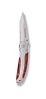 Winchester 22-01335 3-Inch Folder S/E Clip Wood Inlay Pocket Knife