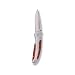 Winchester 22-01335 3-Inch Folder S/E Clip Wood Inlay Pocket Knife