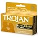 Trojan Ultra Ribbed Lubricated Latex Condoms - 12 ea
