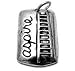 .925 Sterling Silver Aspire Charm or Pendant by SilverChicks