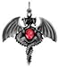 SUMMIT COLLECTION Double Dragon Pendant Collectible Medallion Necklace Accessory Jewelry