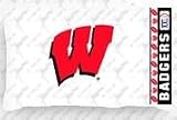 Wisconsin University Badgers Pillow Case