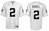 Reebok Oakland Raiders JaMarcus Russell Premier White Jersey Large
