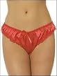 Sinful Satin Crotchless Panty PLUS