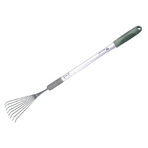 Tierra-Derco W2957 Worth Aluminum Shrub Rake with Telescoping Handle