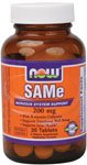 SAMe by NOW Foods - Mental Fitness (200 mg - 30 Vegetarian Tablets)