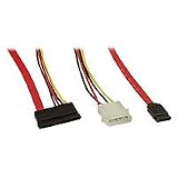 Intos HDD-Kabel Kabel 1 x HDD 1 x 7 pol SATA / 150 0.50 m mit Strom + Datenkabel