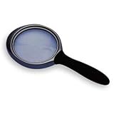 2X - 4X Round Handheld Magnifier with Acrylic Lens, 3-1 4 diameter by BAUSCH & LOMB, INC.